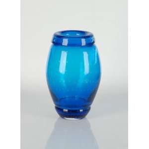  Gorgeous Cobalt Blue Vase 100% Handblown Art X247