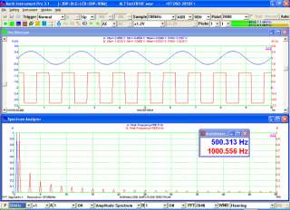    2810F PC USB Spectrum Analyzer Oscilloscope Signal Generator  