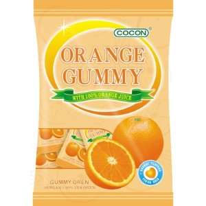 Cocon Orange Gummy 3 Pack (3 x 100g / 3.53oz)  Grocery 