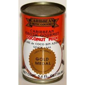 Coconut Milk   Caribbean Exotic Gourmet   5.4 oz Product of Thailand 8 