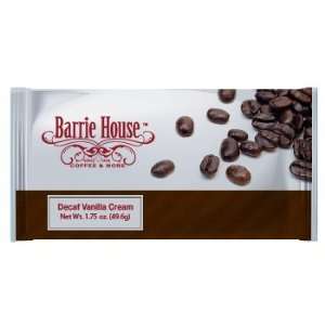  Barrie House Decaf Vanilla Cream Ground Coffee 24 1.75oz 