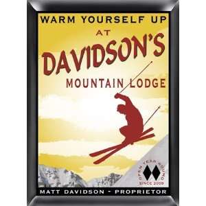  Personalized Mountain Lodge Ski Bar Sign Pub Sign