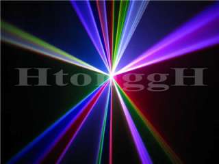 1800mW 1.8W RGB Animation & Beam Laser Light Show System For DJ ILDA 