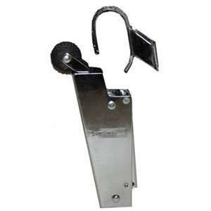  Hydraulic, Polished Chrome Door Closer Body and Hook (26 