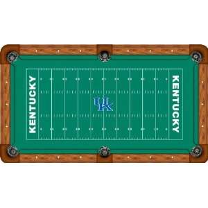 University of Kentucky Pool Table Felt   Professional 7ft   Football 