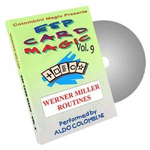   ESP Card Magic (Werner Miller) Vol. 9 by Aldo Colombini Toys & Games