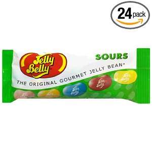 Jelly Belly Jelly Beans, Sours, 1.7 Ounce Bags (Pack of 24)  