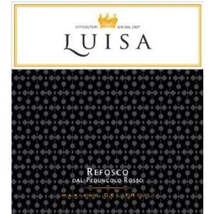  2007 Tenuta Luisa Refosco Dal Peduncolo Rosso 750ml 