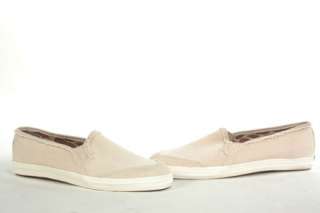 62 BCBG KEDS NATURAL VELVET FREY FLAT SHOES NEW 10  