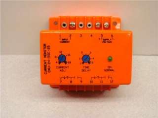 ATC CMU 24 DSE 20 CURRENT MONITOR RELAY 24 VDC USED  