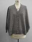 SHIRIN GUILD 100% GEELONG LAMBSWOOL VEE NECK CARDIGAN