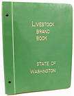 Livestock Brand Book State of Washington 1971 72