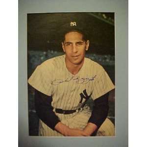 Phil Rizzuto New York Yankees Autographed 11 X 14 Professionally 