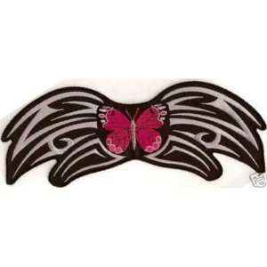   PATCH TRIBAL PINK BUTTERFLY Quality For Biker Vest 
