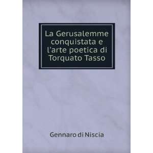   arte poetica di Torquato Tasso Gennaro di Niscia Books