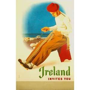  1954 Ireland Original Vintage Irish Travel Advertising 