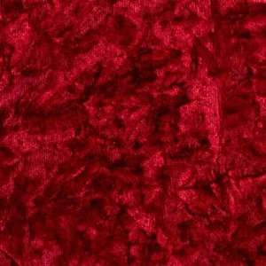  56 Wide Panne Velvet Dark Red Fabric By The Yard Arts 