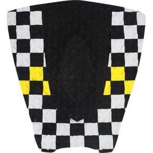  Stay Covered 3pc Shortboard Checker Black/White/Yellow 
