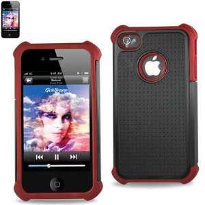  HYBRID CASE FOR Apple Iphone 4S,4G. With Adjustable Stand 