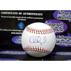  Kelly Shoppach Autographed Baseball