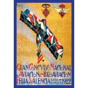 Gran Concurso Nacional de Aviacion y Hidroaviacion   16x24 Giclee Fine 