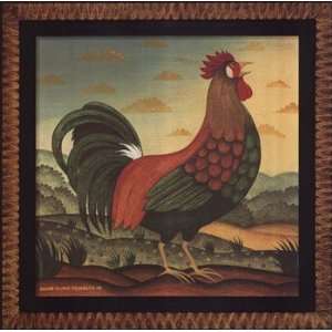  Rooster   Poster by Diane Ulmer Pedersen (20x20)