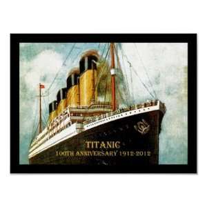  RMS Titanic 100th Anniversary Posters