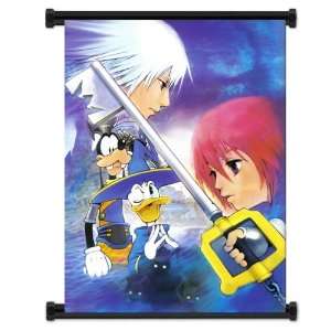  Kingdom Hearts Game Fabric Wall Scroll Poster (16x22 