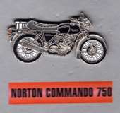 NORTON Commando 750 Motorcycle moto pin badge motorrad  