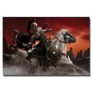  Death Rider Grimm Reaper Fantasy 22X34 Poster 209137