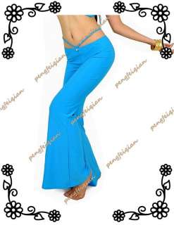 Sexy Yoga belly dance Costume trousers pants 6 clrs  