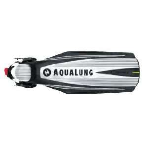  Aqua Lung  Blade II Fins HF   Silver/Black   SMALL Sports 