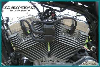 SE WIRES & COIL RELOCATION 4 SPORTSTER NIGHTSTER IRON  
