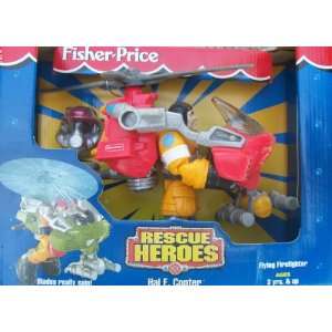  Rescue Heroes Hal E. Copter Toys & Games