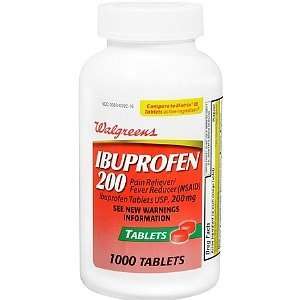   Ibuprofen 200 mg Tablets, 1000 ea Health 