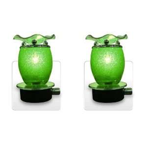 Green Plug in Oil Warmer or Night Light