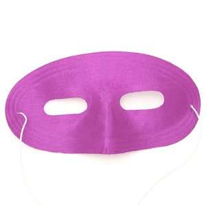  Purple Satin Domino Mask 