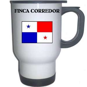  Panama   FINCA CORREDOR White Stainless Steel Mug 
