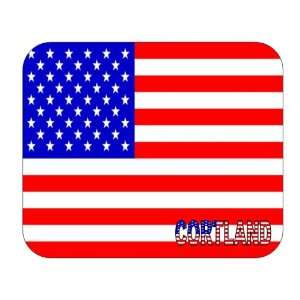  US Flag   Cortland, New York (NY) Mouse Pad Everything 