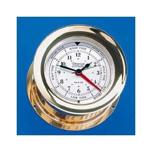 Weems & Plath Atlantis Collection Time and Tide Clock (Brass)  