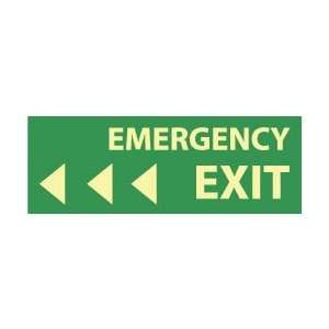    NMC Emrgncy Exit(lft)rigid Glow Direction Sgn