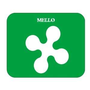  Italy Region   Lombardy, Mello Mouse Pad 