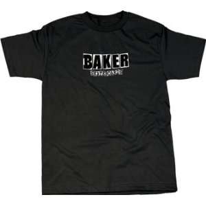  Baker Brand Logo Skateboard T Shirt [X Large] Black 