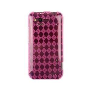  Wrap On Flexible Plastic TPU Phone Cover Case Hot Pink 