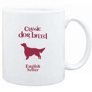   Mug White  Classic Dog Breed English Setter  Dogs