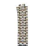 Seiko Kinetic Gold Tone/Titanium 20mm Watch Band 43J9XG  