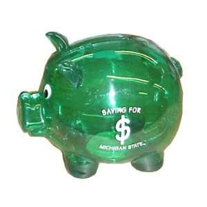  Michigan State Spartans Bank Pig Saving For Ms Sports 