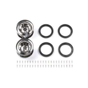  Metal Plated Wheels (2), Offset 0 CR01 Toys & Games