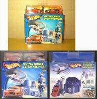 HOT WHEELS ~  COPTER CHASE SUPER HELIPORT PLAYSET   