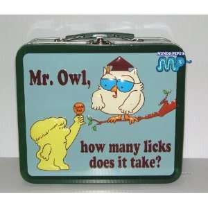  Mr. Owl Tootsie Roll Metal Tin Lunch Box [Collectible 